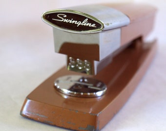 Desk stapler. Vintage stapler for decor or desk accessory, Swingline stapler, Mid century modern stapler