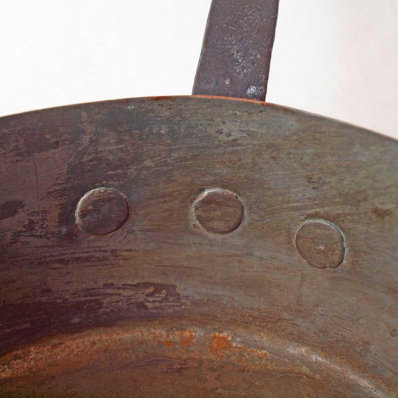 Casserole en cuivre ustensiles de cuisine vintage en cuivre Etsy France