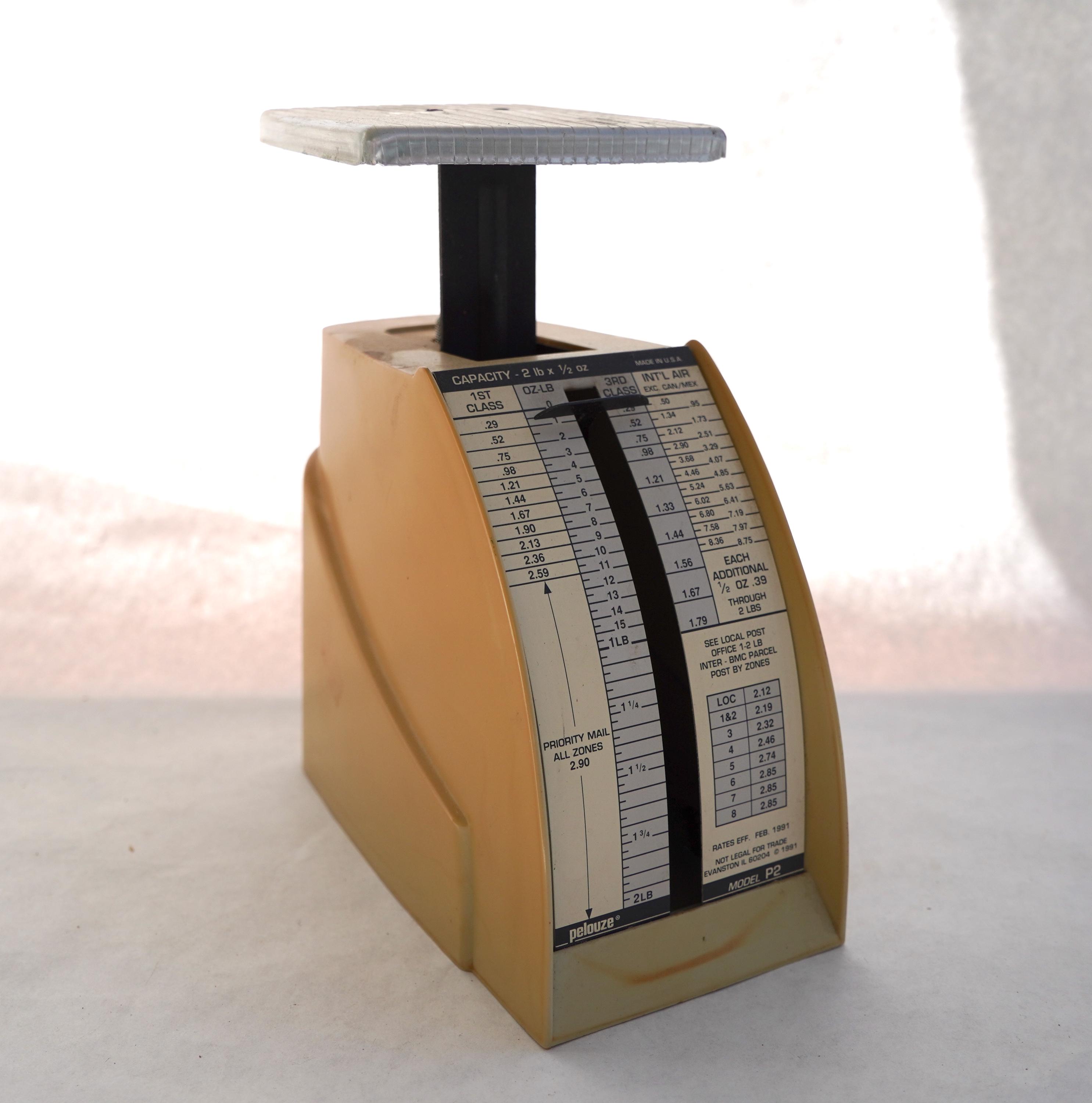 Vintage 1991 Postal Scale Model P2: Office Decor