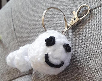 Crochet Sperm Keyring
