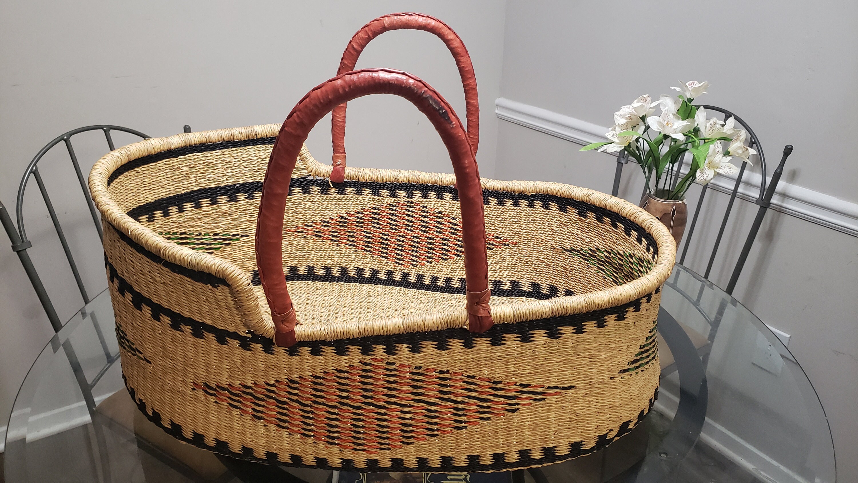 woven basket bassinet
