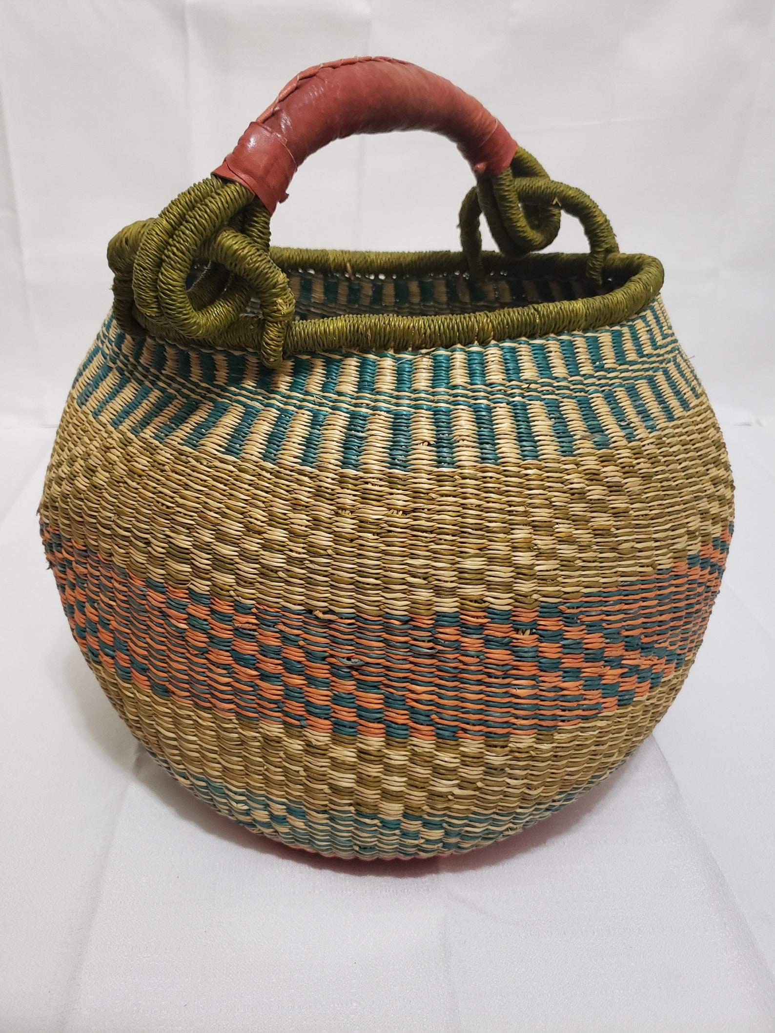 Cestas redondas / Cesta de mercado / Cesta bplga / Cesta de | Etsy