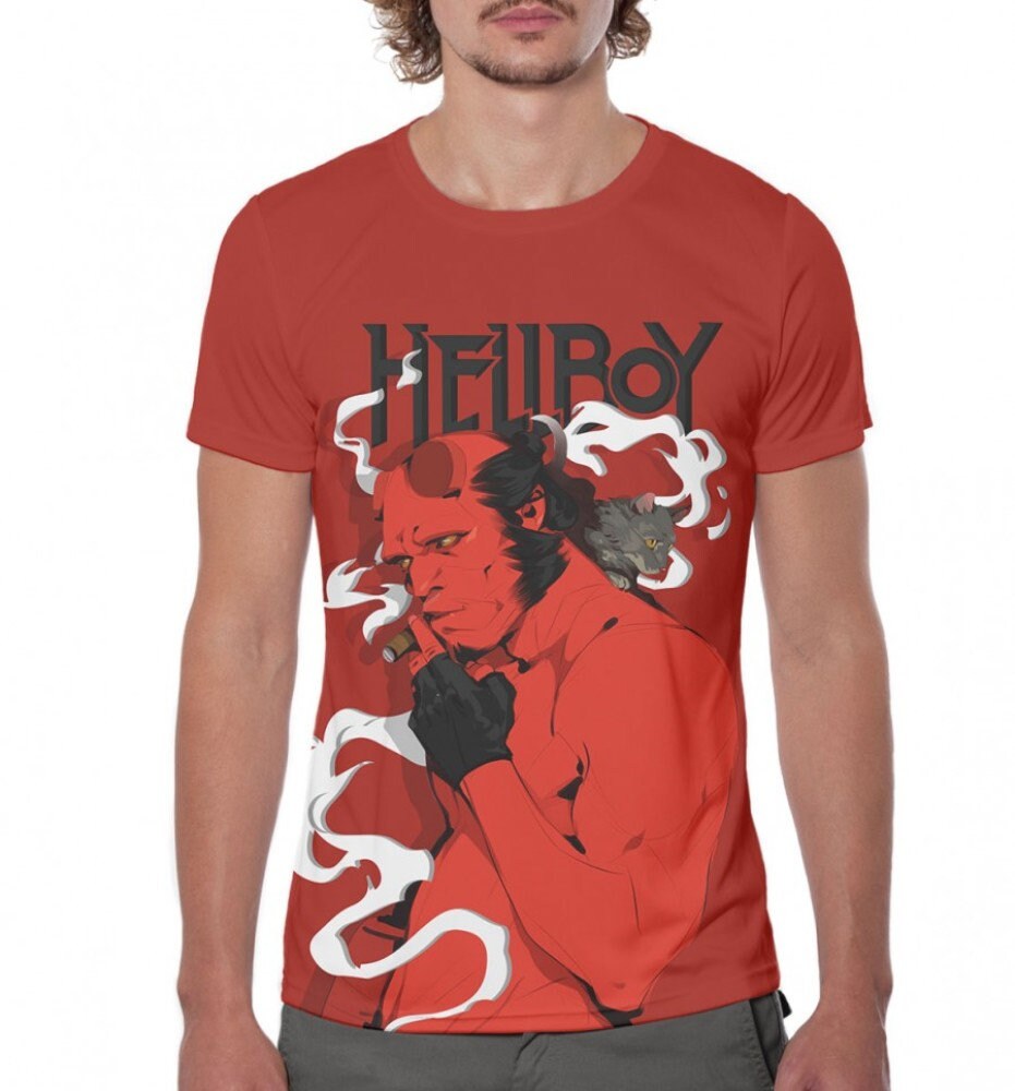 t shirt hellboy