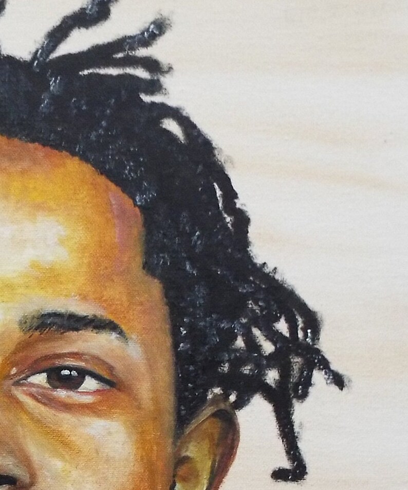 Kendrick Lamar King Kendrick Humble Original Oil Painting Etsy