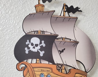 Piratenfeest middelpunt decor kid's verjaardag decor