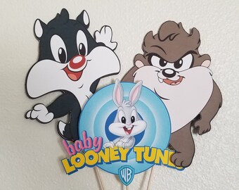 Tazmanian Devil 2 Full Color Cad Cut looney tunes Vinyl Sticker Decal