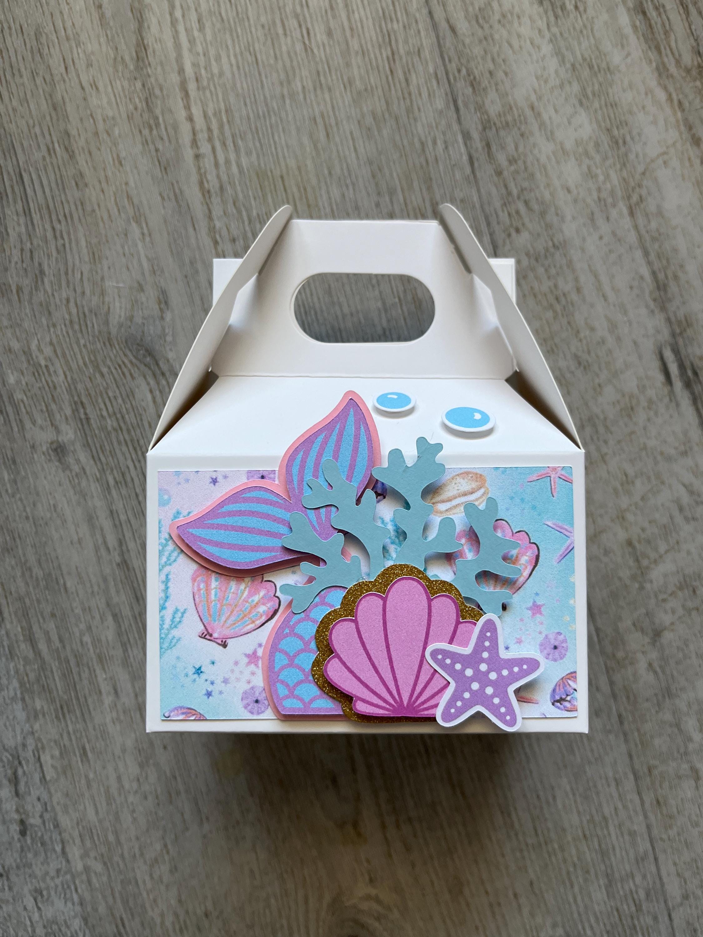 Mermaid Party Treat Boxes Party Favors Candy Box - Etsy
