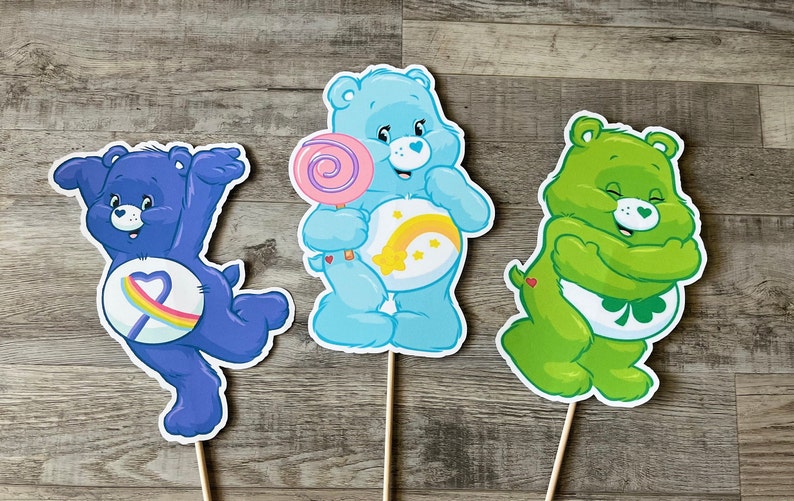 Care Bear Party Decoration Bundle/ Care Bear Party Supplies Etsy