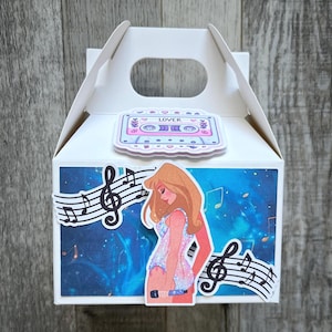 Inspired by T. Swift Party Favor Mini Boxes Birthday Candy Box