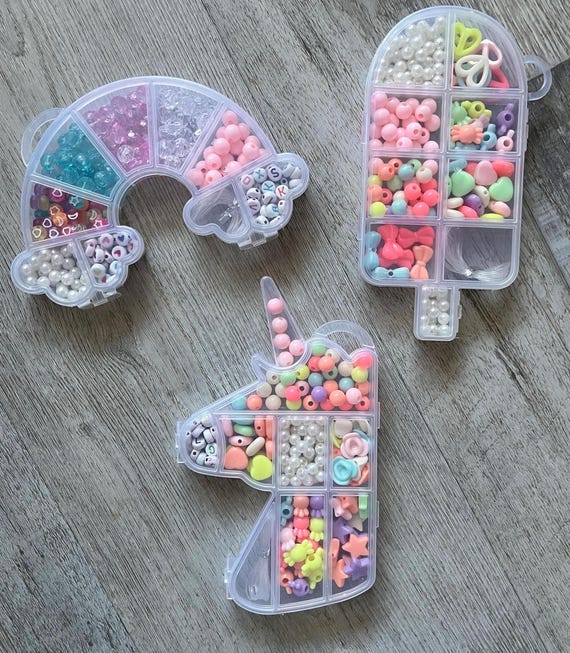 Bead kit set kids party favors bracelet making crafting kit RANDOM PICK