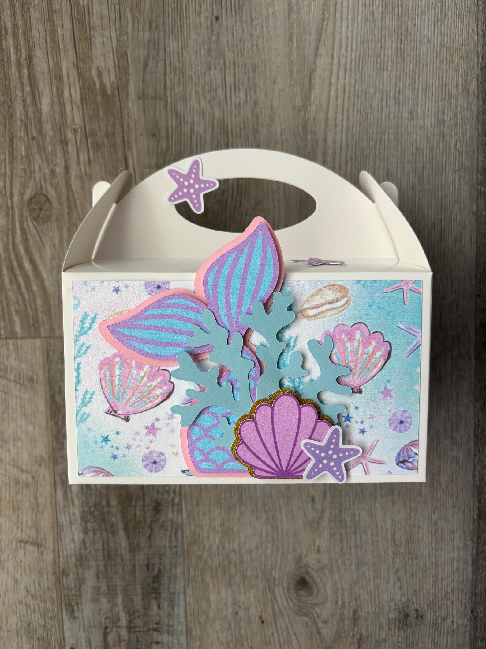 Mermaid Party Treat Boxes Party Favors Candy Box - Etsy