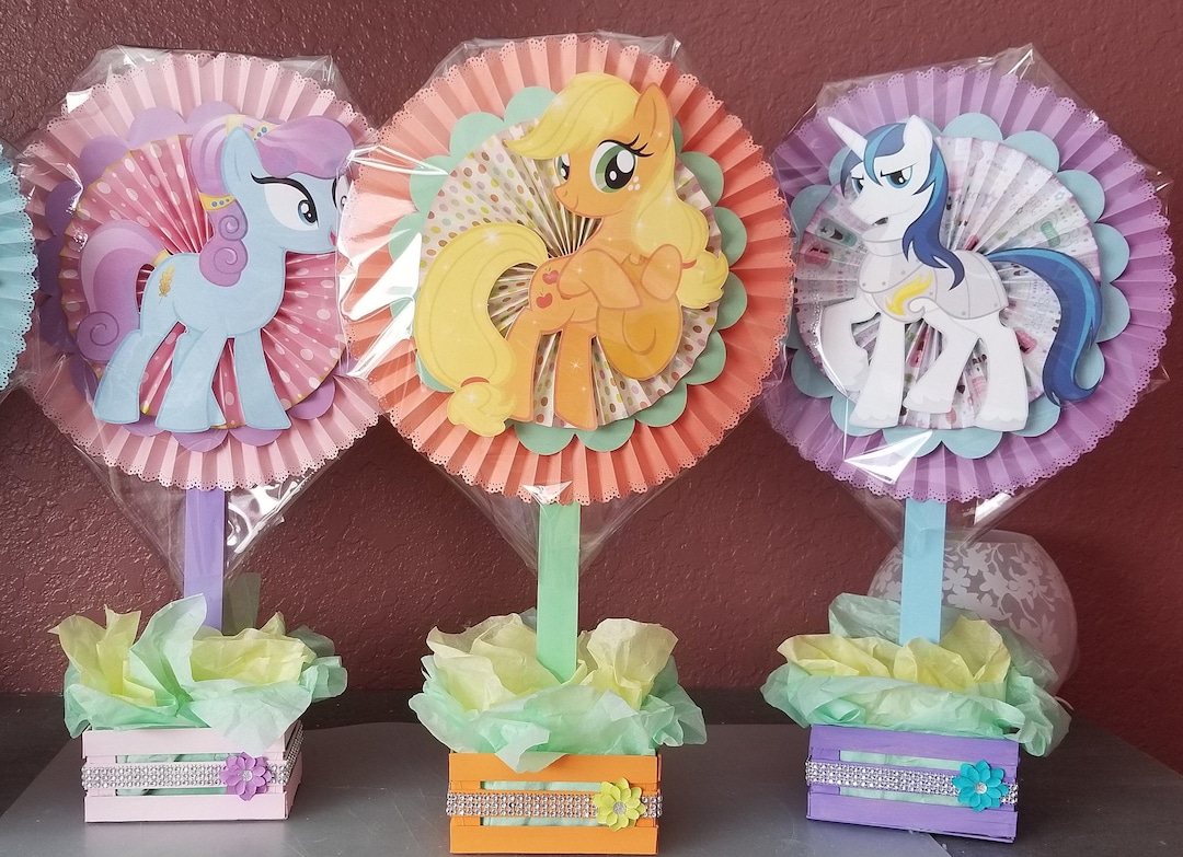 Pony Decoration Bundle My Little Pony Party Decor 1st Birthday Decor ...