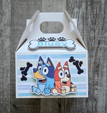 Bluey Birthday Mini Treat boxes Party favors Candy Box