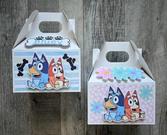 Bluey Birthday Mini Treat boxes Party favors Candy Box