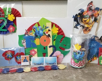 Rio birthday bundle set kid's party decor