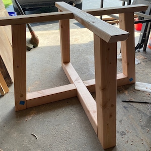 Modern Table Base (for very heavy tabletops)