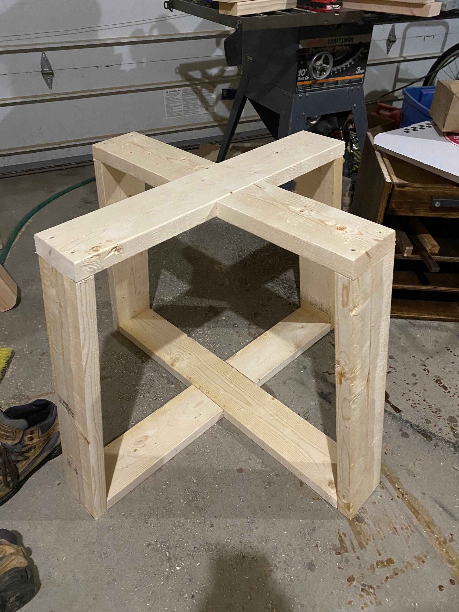 Modern Dining Table Base | Etsy