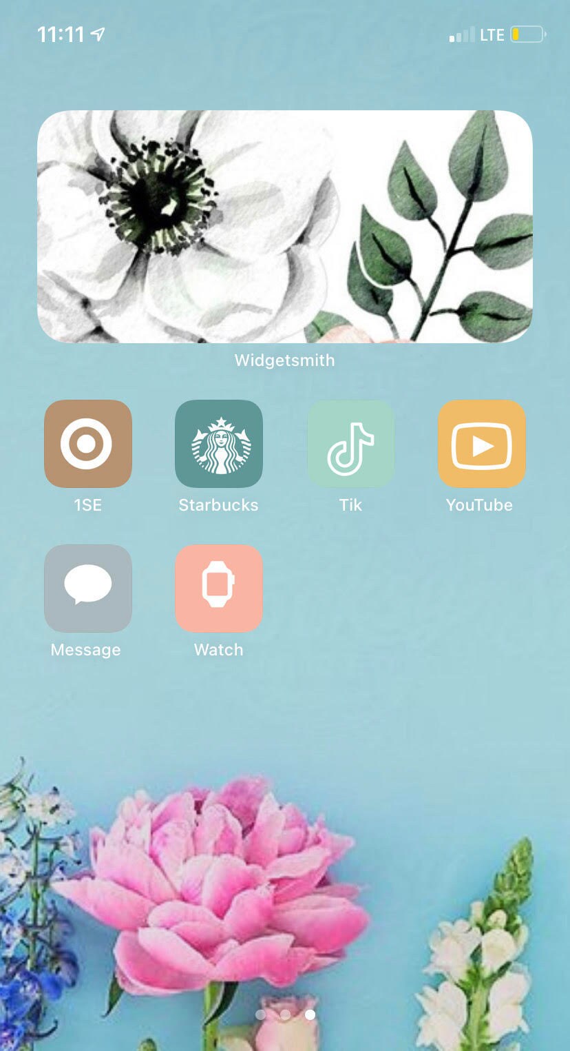 Spring iPhone ios14 App Icons 30 App Pack Etsy