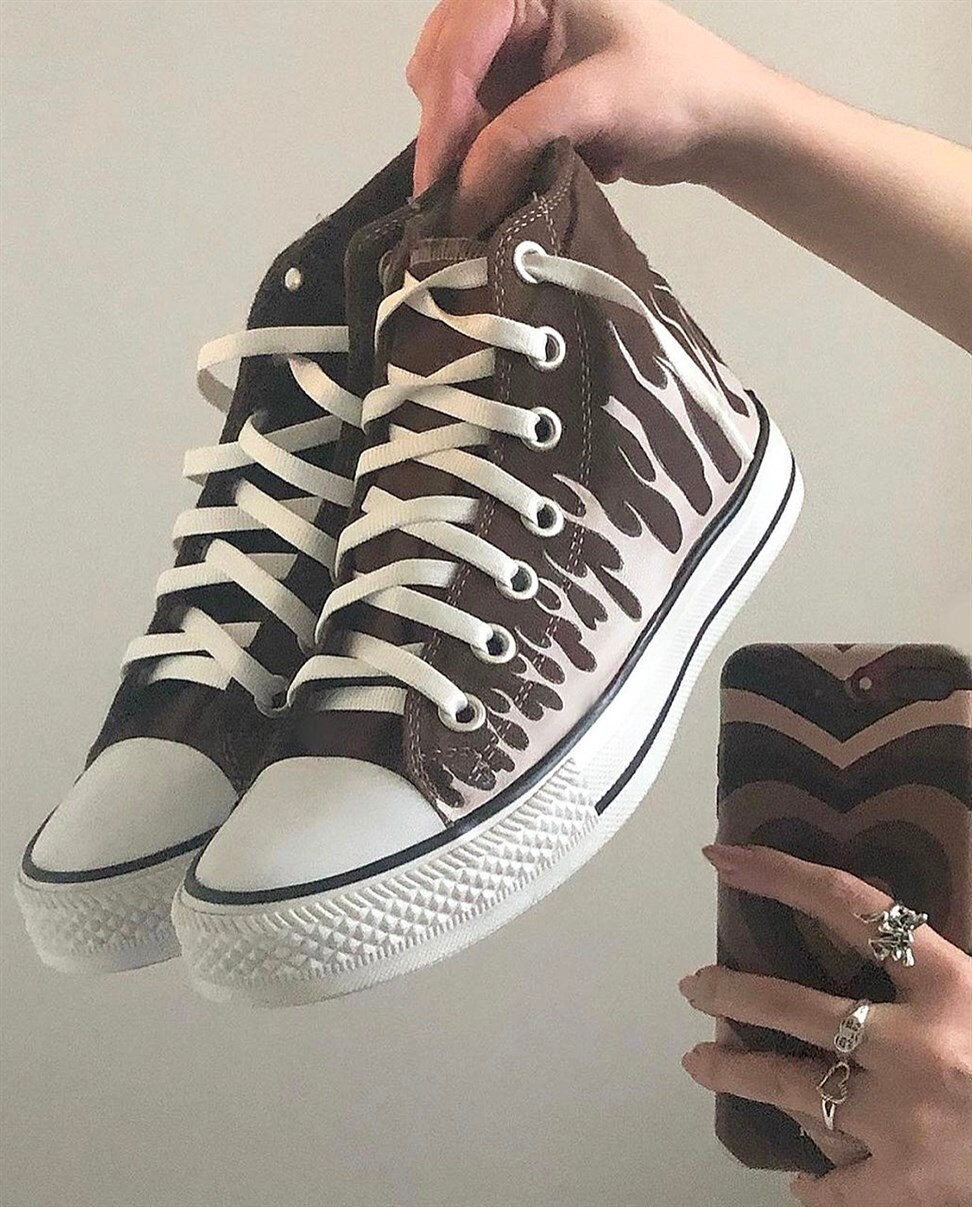 converse fire flames