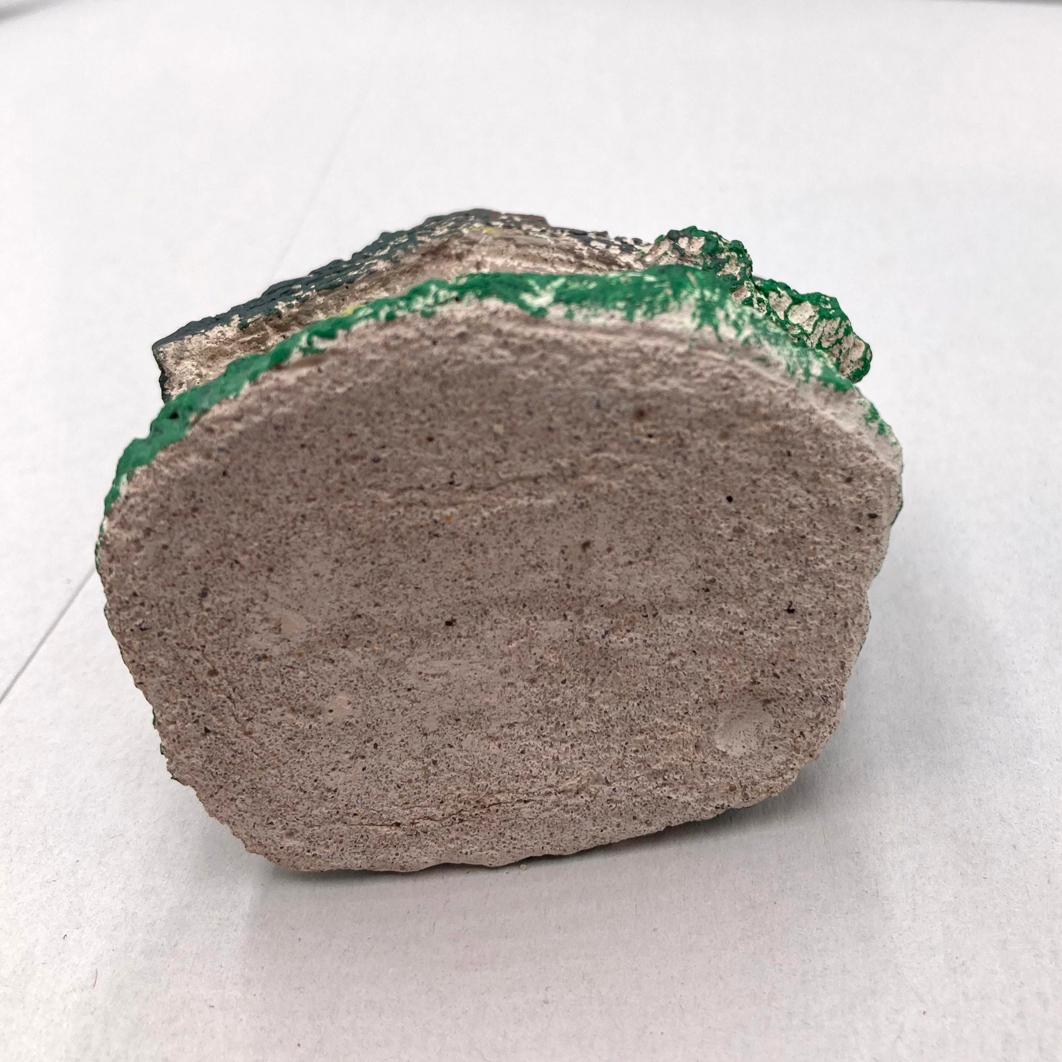 Painted Miniature Concrete House Sealed with Non Toxic Sealer Etsy