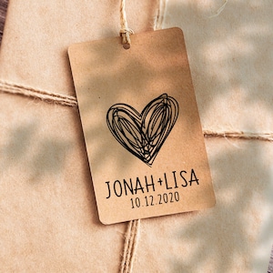 Wedding Heart Rubber Stamp, Business Logo Stamp, Custom Branding & Packaging Stamp, Pre-made Logo Stamp, Invitation Party Stamp WE32A