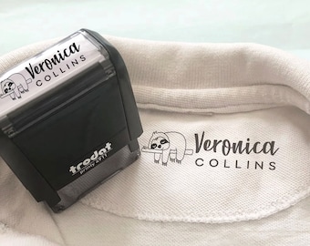 Toddler Name Stamp, Clothing Stamp, Personalized Self-Inking Stamp, Clothing Marker Stamp, FABRIC Textile Stamp, Cloth Stamp, Trodat 4911