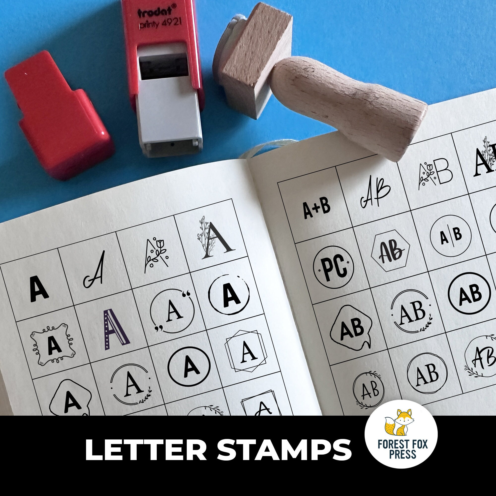 Lower Case Letters/numbers Clear Stamps, 36 Small Letter/alphabet