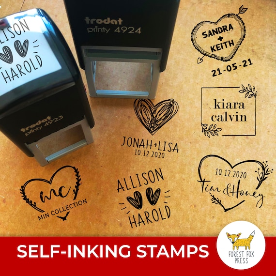 Self-Inking Custom Logo Stamp