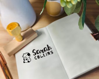 Capybara Personalized Name Stamp, Clothing Marker