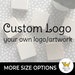 Custom Logo Rubber Stamp, Company Logo Stamp from your Design or Logo, Business Logo Stamp, Custom Rubber Stamp for Logo 