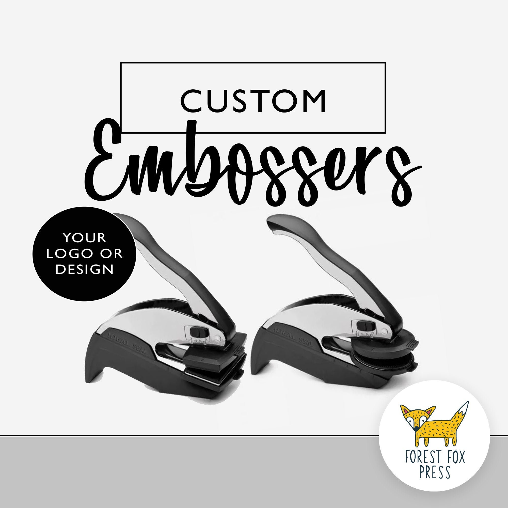 Tools Embossers Papercraft Personalized Book Embosser Custom Embosser