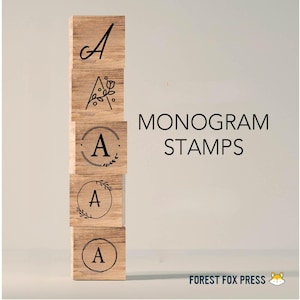 Monogramm Stempel, Buchstaben Stempel, Loyalität Stempel, Initial Stempel, Firmen Stempel, Logo Stempel, Mini Stempel, Alphabet Stempel