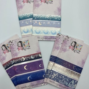 Washi Tape Sample - Celestial/Galaxy Sets