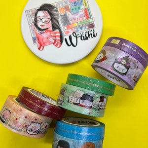 Sample Washi Tape - Wonton in a Million (Hagao Potter)