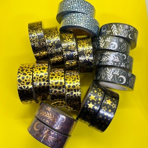Rouleau de ruban Washi complet - Divers déjoués