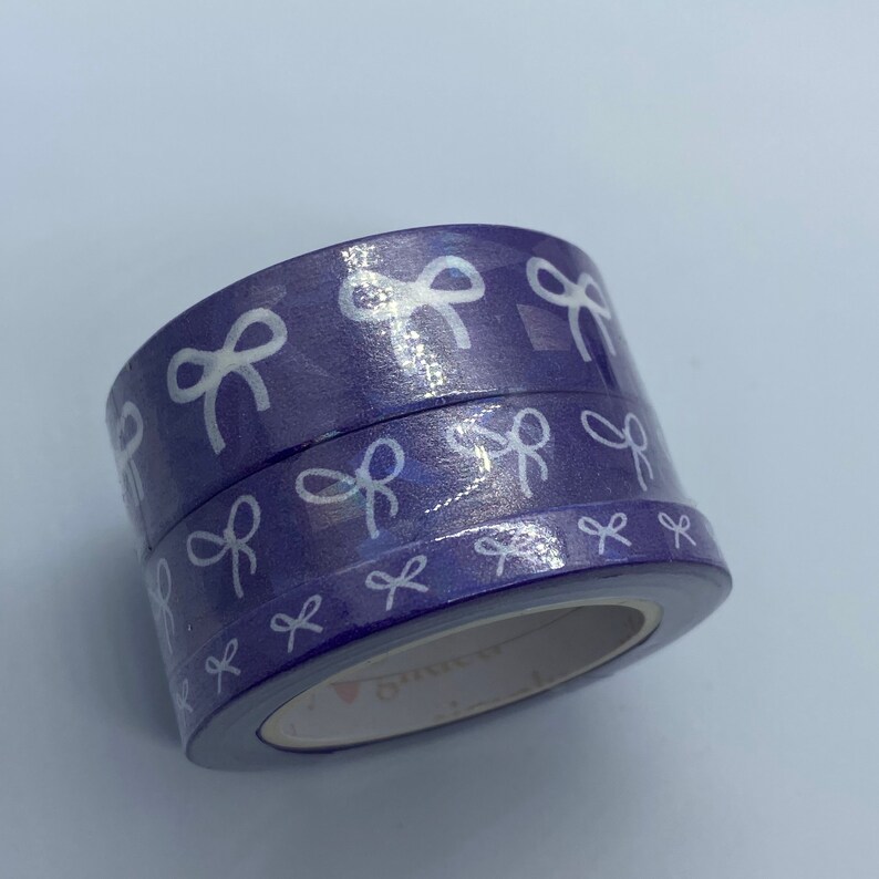 Washi Tape Sample Simply Gilded February Gem of the Month Amethyst