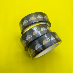 Rouleau de ruban adhésif Washi complet - Cupcakes