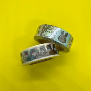 Sample washitape - konijntjes