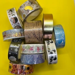 Muestra de cinta washi - Miscelánea variada