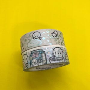Sample Washi Tape - 24" - The Coffee Monsterz Co - Cereal Boxed Set: Lucky Charms, Muted Galaxy