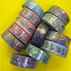Muestra de cinta washi: varios washi lindos
