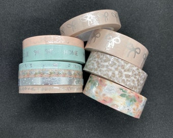 Washi Tape Sample - Simply Gilded April 2021 Sub Box: Natural Beauty