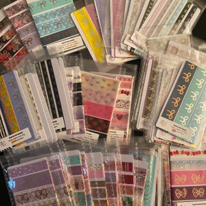 Handtas Washi-monsters - Boutique Washi-grijptas - willekeurige monsters van 24'' (60 cm) van SG, WIAM, TPRC, Paca Post, enz.