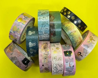 Washi Tape Muster - Simply Gilded Animal-Themed