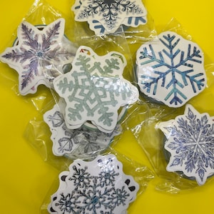 Seizoensgebonden handtas - mini-handtas voor winter - kleine kousen met wassing en stickers