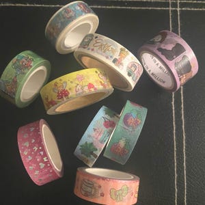 Muestra de cinta washi: varios washi lindos