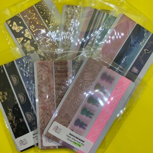 Handtas Washi Samples - eenvoudig vergulde handtas zonder strik - 3 ontwerpen x 24"