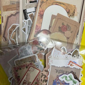 Bolsa misteriosa de sorpresas - Bolsa de sorpresas de diario basura/efímeras