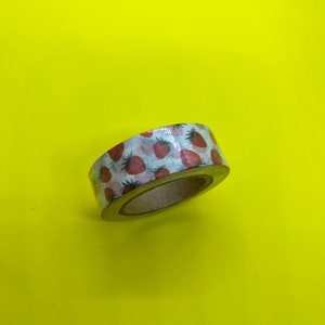 Sample Washi Tape - Aardbeien