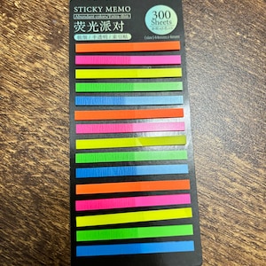Post-it fluorescente